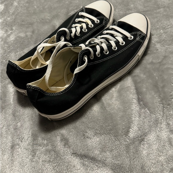 Converse All Star Chuck Taylor Low Black and White Men's Shoes - Picture 3 of 6